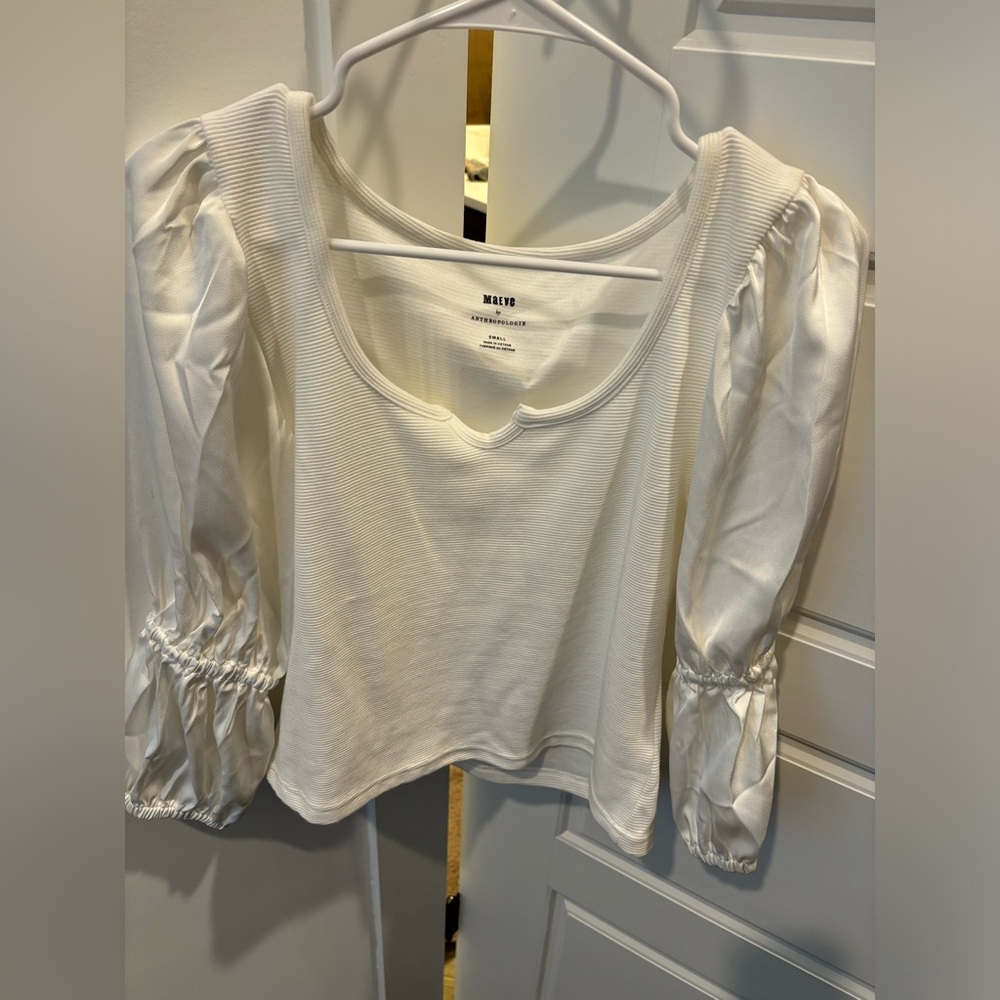 White blouse from Anthropology; Small